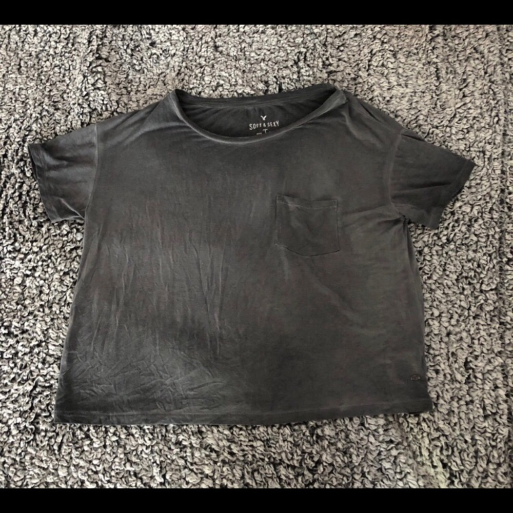 American eagle gray T-shirt Size small